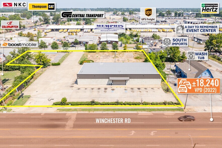 More Photos Of 1760 Winchester Rd, Memphis Freestanding For Sale