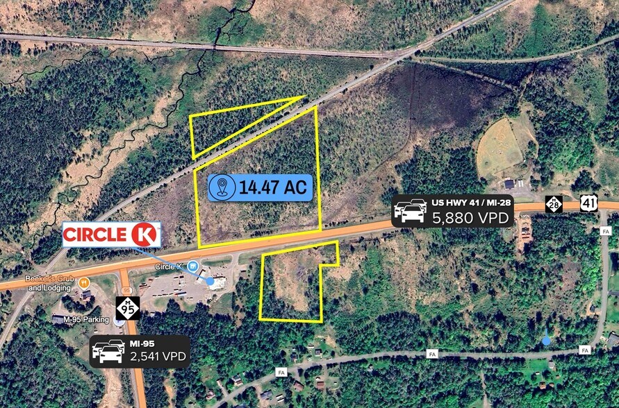 More Photos Of adj. to 13205 U.S. 41, Champion Land For Sale