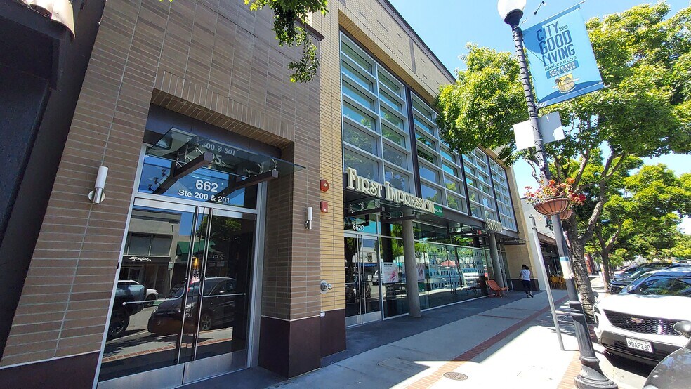 More Photos Of 662 Laurel St, San Carlos Storefront Retail Office For Lease