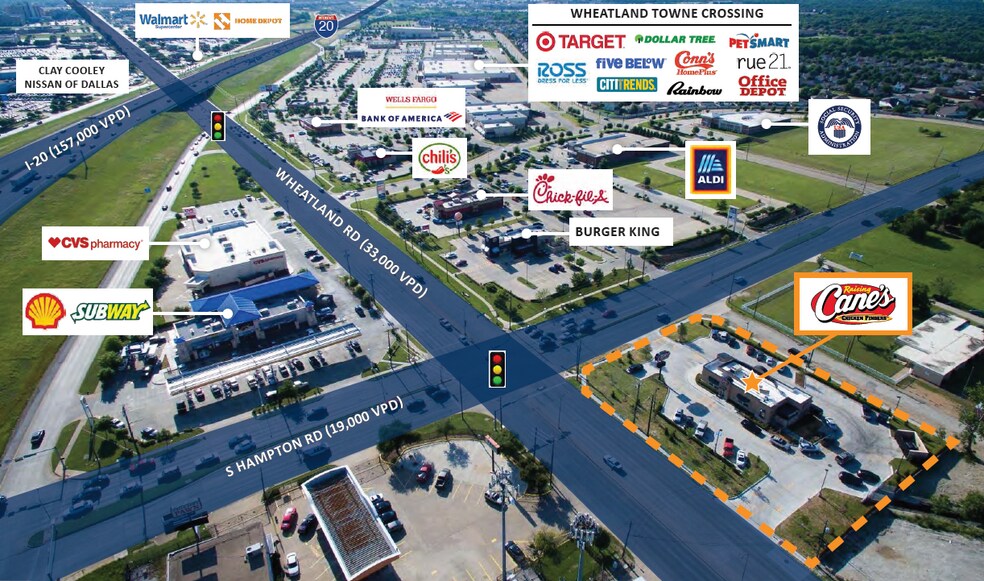 More Photos Of 8150 S Hampton Rd, Dallas Fast Food For Sale