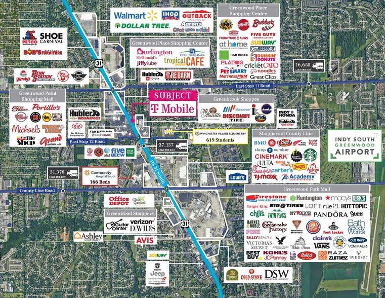 More Photos Of 8241 US 31 S, Indianapolis Freestanding For Sale