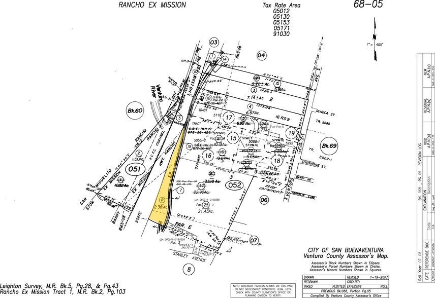 More Photos Of 256 W Stanley Ave, Ventura Land For Sale