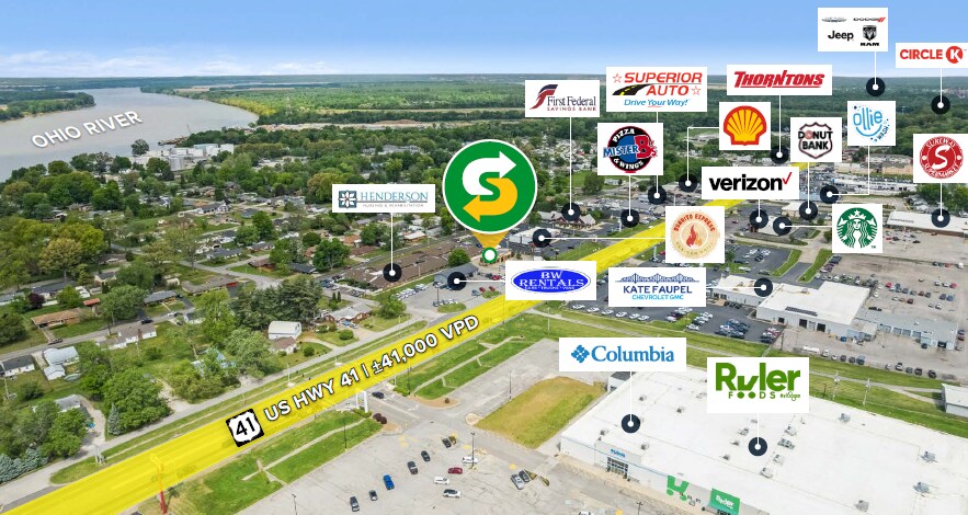 More Photos Of 2525 US Highway 41 N, Henderson Fast Food For Sale