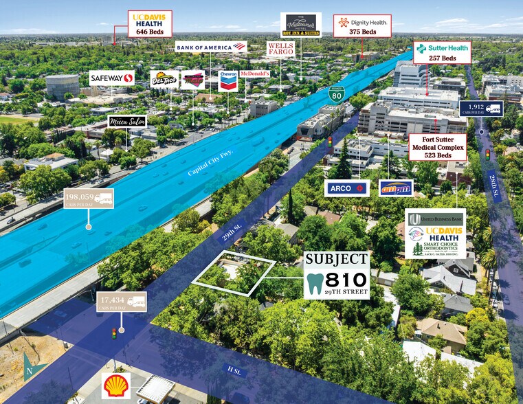 More Photos Of 810 29th St, Sacramento Medical For Sale