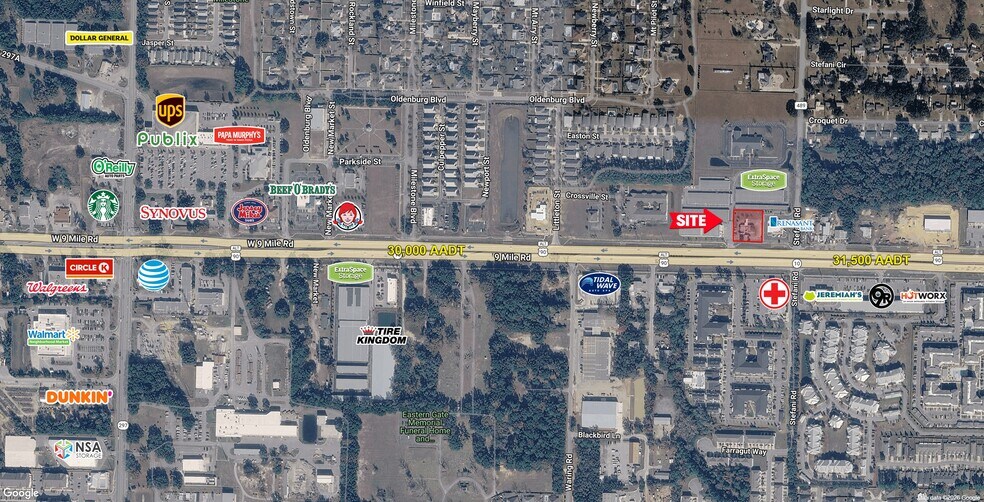 Primary Photo Of 1554 W Nine Mile Rd, Pensacola Land For Lease