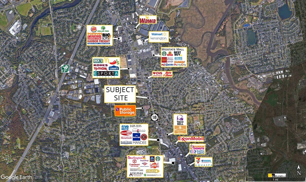 More Photos Of 435 State Route 18, East Brunswick Storefront Retail Office For Sale