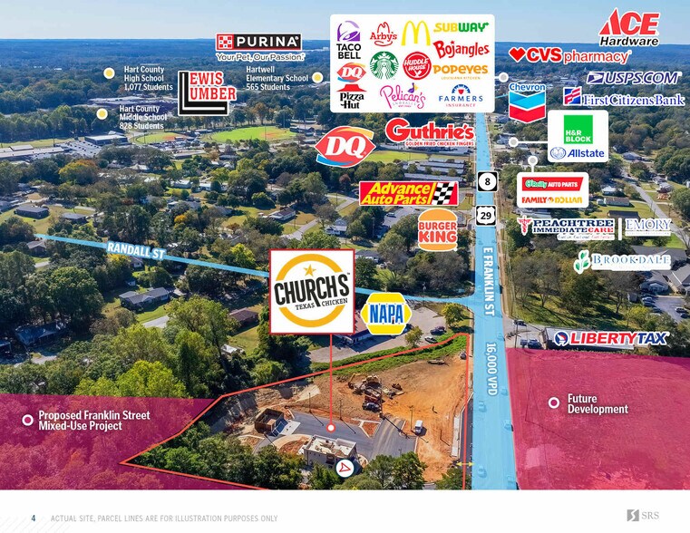 More Photos Of 760 E Franklin St, Hartwell Fast Food For Sale