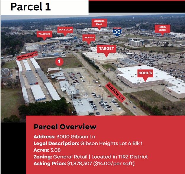 More Photos Of Gibson Ln & McKnight Rd, Texarkana Land For Sale