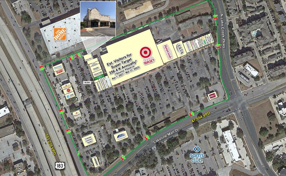 More Photos Of 10900 Lakeline Mall Blvd, Austin Unknown For Lease