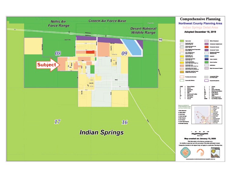 More Photos Of 875 W Boulder Ln, Indian Springs Land For Sale