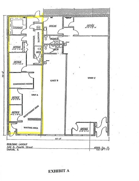 More Photos Of 126 S 4th St, Dekalb Office For Lease