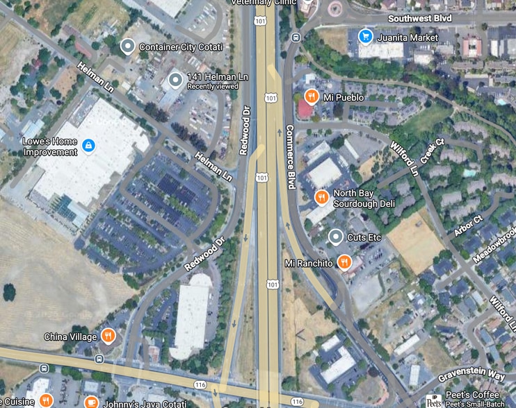 More Photos Of 141 Helman Ln, Cotati Warehouse For Lease