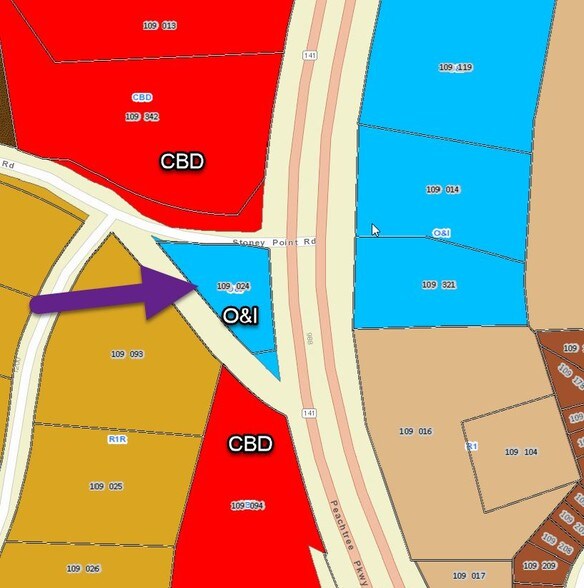 More Photos Of 1110 Stoney Point Rd, Cumming Land For Lease