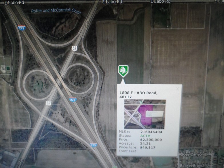 More Photos Of 1808 E Labo Rd, Carleton Land For Sale