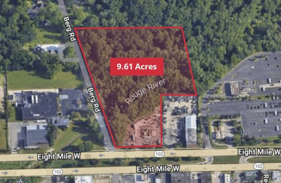 More Photos Of Berg Rd & W 8 Mile Rd, Southfield Land For Sale