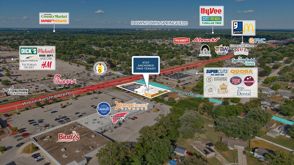 More Photos Of 2400 W Wabash Ave, Springfield Freestanding For Sale