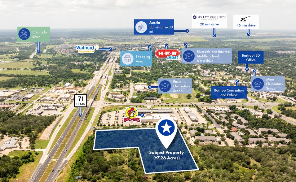 More Photos Of 1900 College st, Bastrop Land For Sale