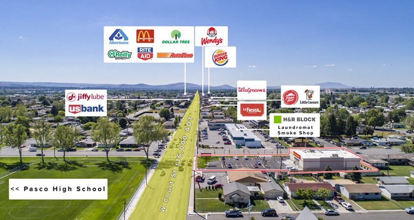 More Photos Of 1325 W Court St, Pasco General Retail For Lease