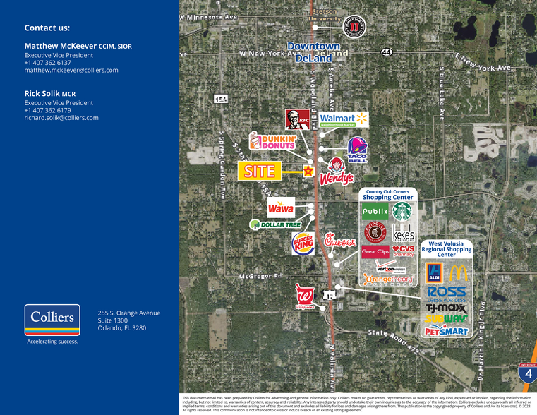 More Photos Of 1304-1398 S Woodland Blvd, Deland Freestanding For Sale