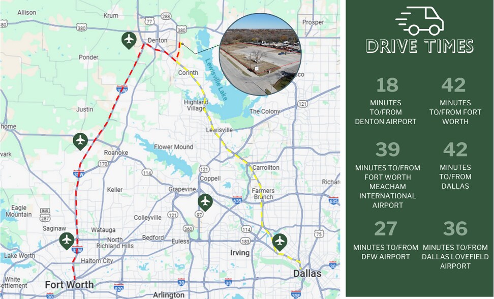 More Photos Of 627 S Mayhill Rd, Denton Land For Sale