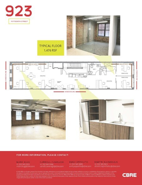 More Photos Of 923 15th St NW, Washington Office For Lease