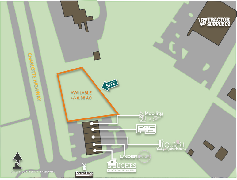 Primary Photo Of 9400 9400- 9500 Charlotte hwy, Indian Land Land For Sale