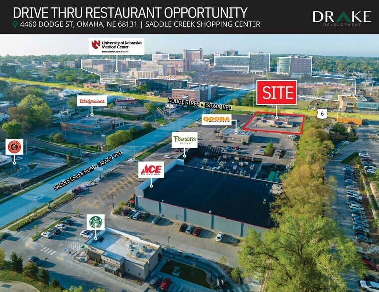 More Photos Of 4460 Dodge St, Omaha Fast Food For Lease
