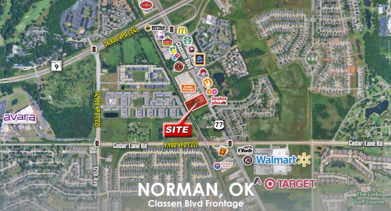Primary Photo Of 3300-3330 Classen Blvd, Norman Land For Sale