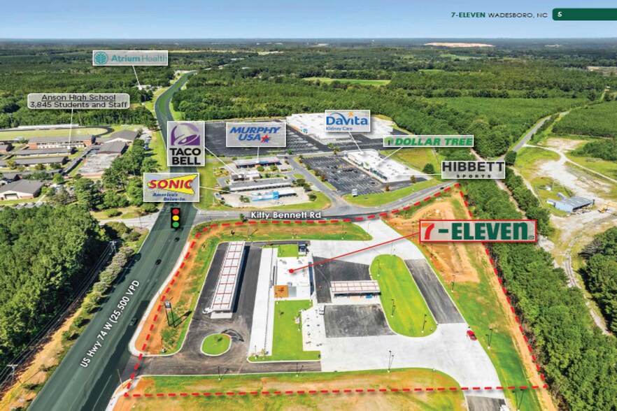 More Photos Of 1668 US 74 W hwy, Wadesboro General Retail For Sale