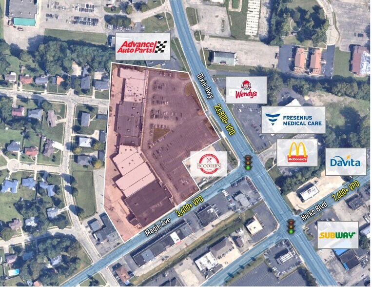 More Photos Of 4727-4785 Dixie Hwy, Fairfield General Retail For Sale