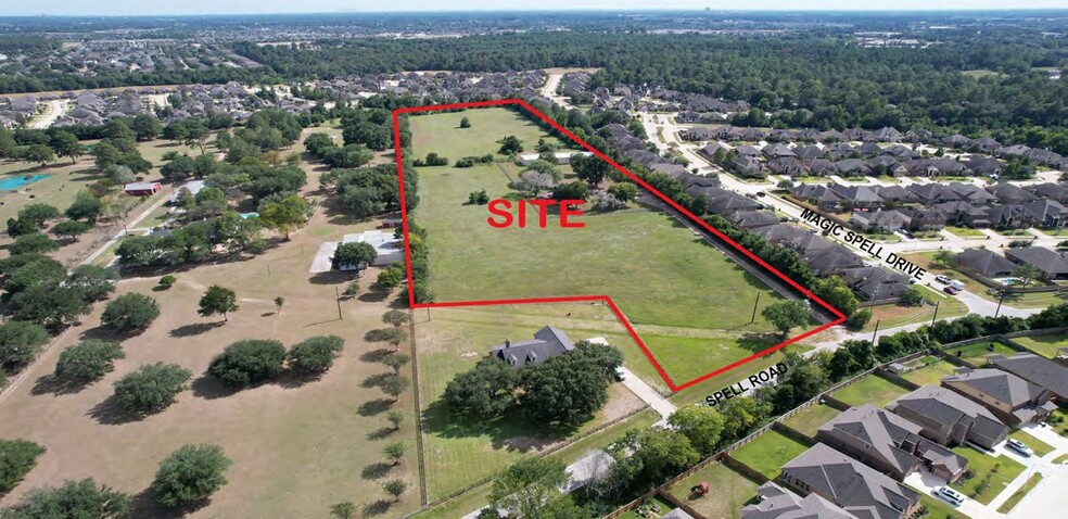 Primary Photo Of 11031 Spell Rd, Tomball Warehouse For Sale