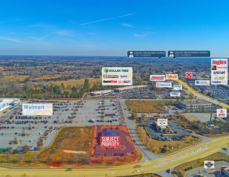 601 Market Plz, Locust Grove, GA 30248 Auto Repair For Sale