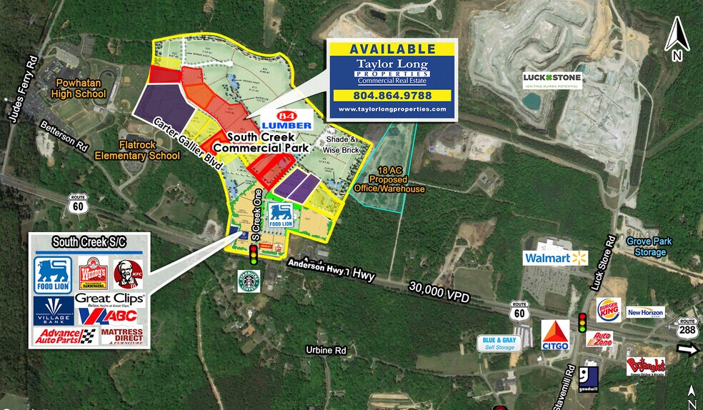 Primary Photo Of 1800 S Creek One, Powhatan Land For Sale