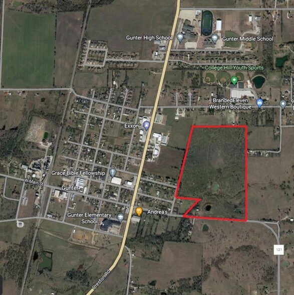 More Photos Of TBD E FM 121, Gunter Land For Sale
