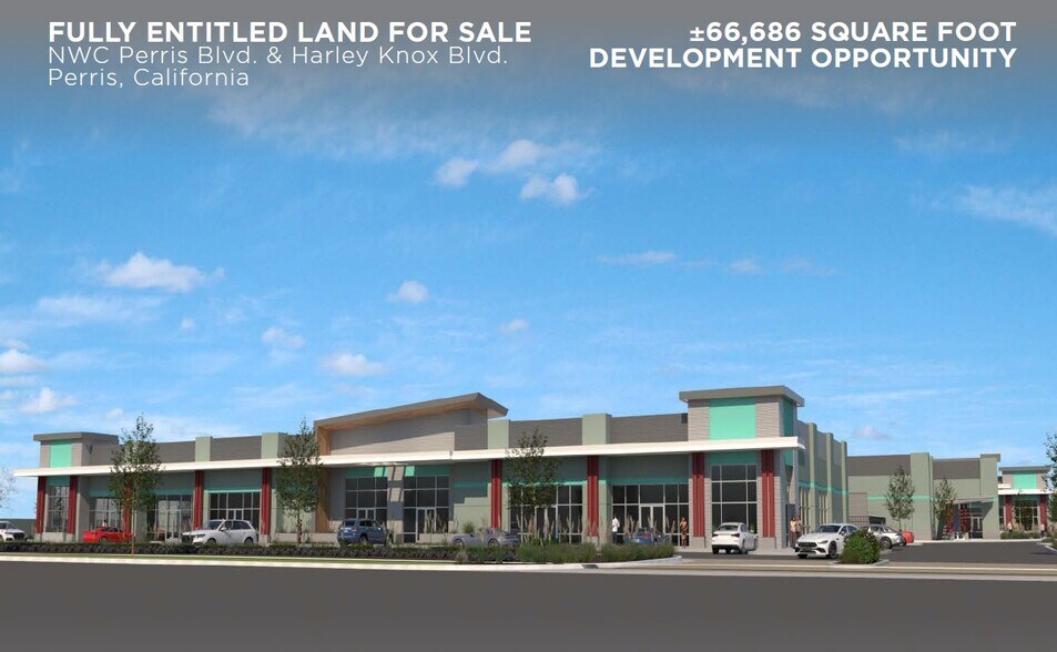 Primary Photo Of NWC Perris Blvd & Harley Knox Blvd, Perris Land For Sale