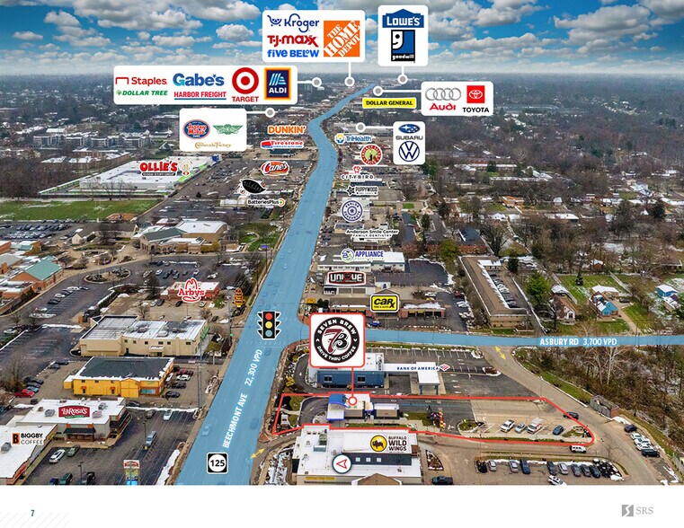 More Photos Of 7753 Beechmont Ave, Cincinnati General Retail For Sale