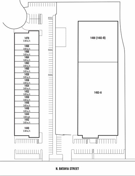 More Photos Of 1440-1472 N Batavia St, Orange Manufacturing For Lease