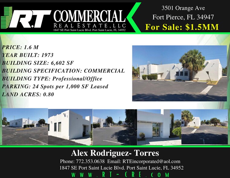 More Photos Of 3501 Orange Ave, Fort Pierce Office For Sale