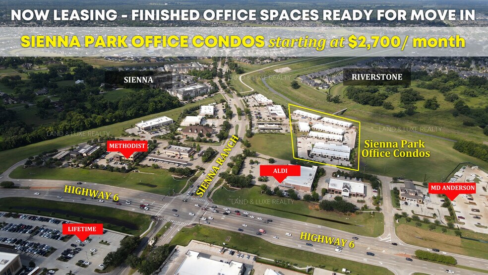 Primary Photo Of 6110 Sienna Ranch Rd, Missouri City Medical For Lease