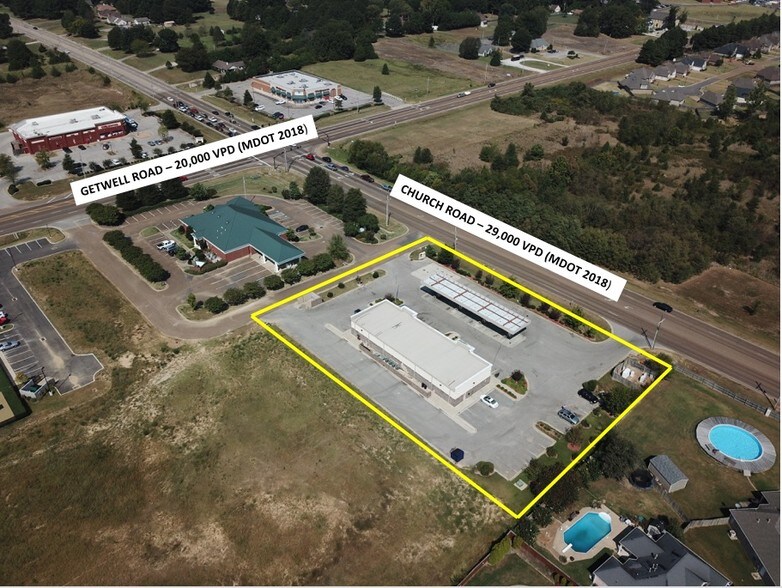 More Photos Of 3085 Church Rd, Southaven Convenience Store For Sale