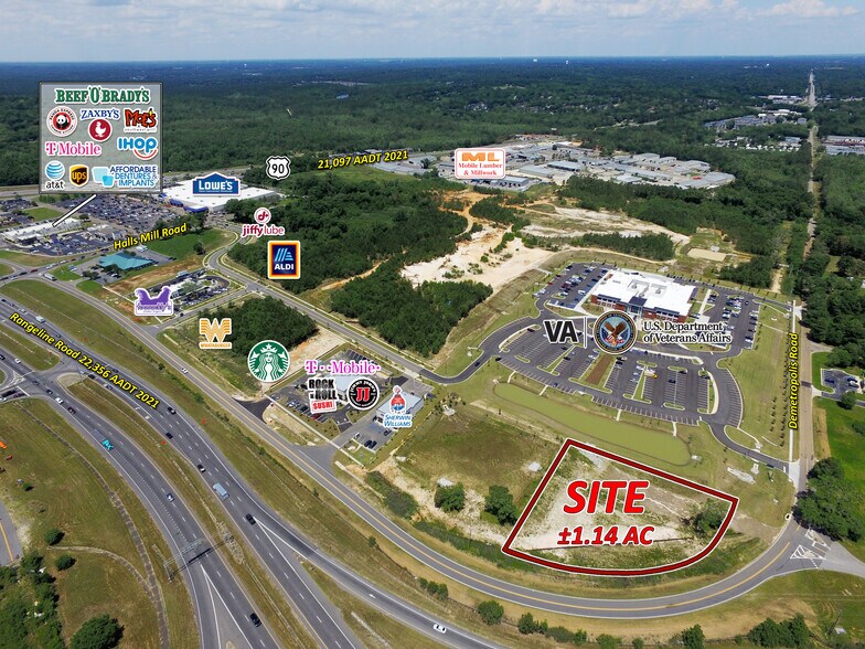 Primary Photo Of Rangeline @ Demetropolis Road, Mobile Land For Sale