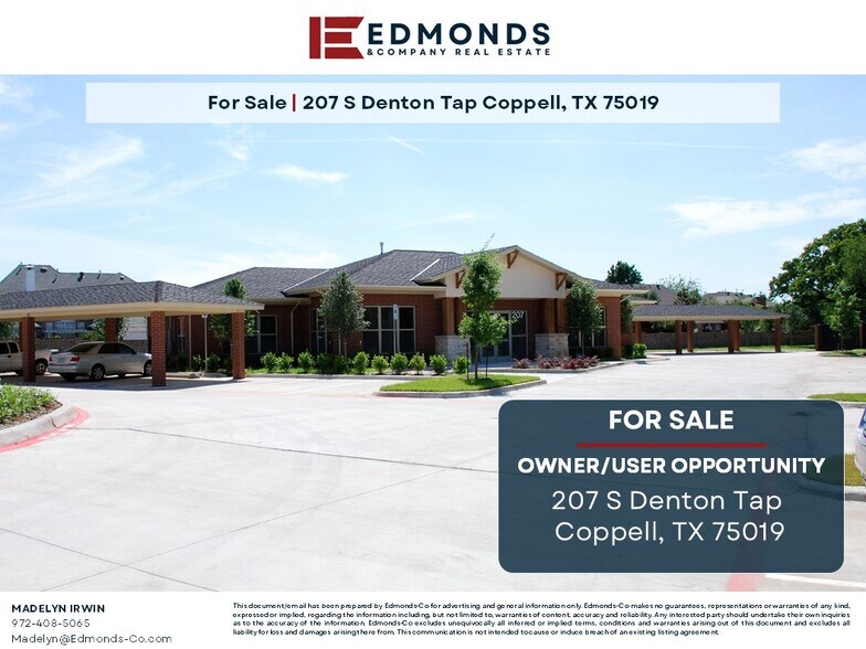 Primary Photo Of 207 S Denton Tap Rd, Coppell Medical For Sale