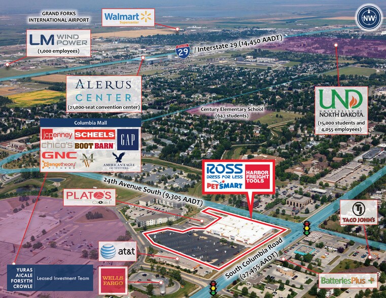 More Photos Of 2450 S Columbia Rd, Grand Forks Storefront For Sale