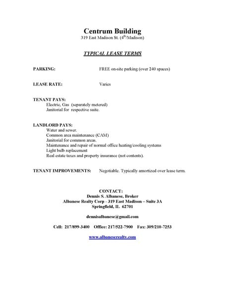 More Photos Of 319 E Madison St, Springfield Medical For Lease