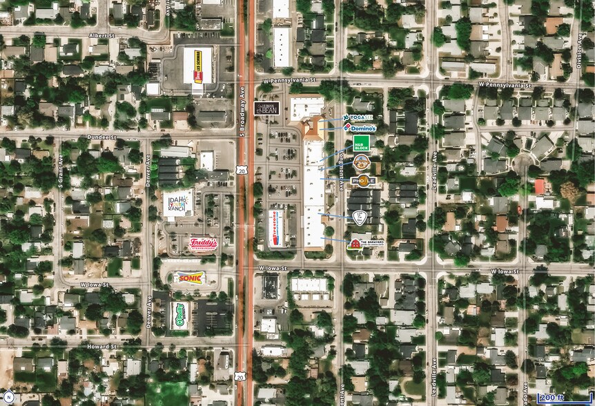 More Photos Of 2100-2174 S Broadway Ave, Boise Storefront For Lease