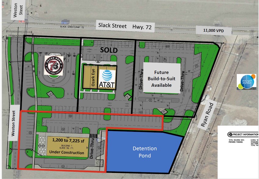 More Photos Of Slack Street & Weston Road, Pea Ridge Storefront Retail Office For Lease