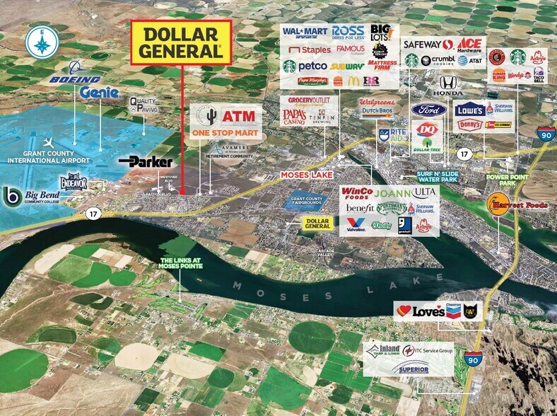 More Photos Of 8203 W Westover Blvd, Moses Lake Freestanding For Sale