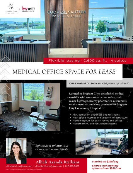 More Photos Of 1041 S Medical Dr, Brigham City Hospital For Lease