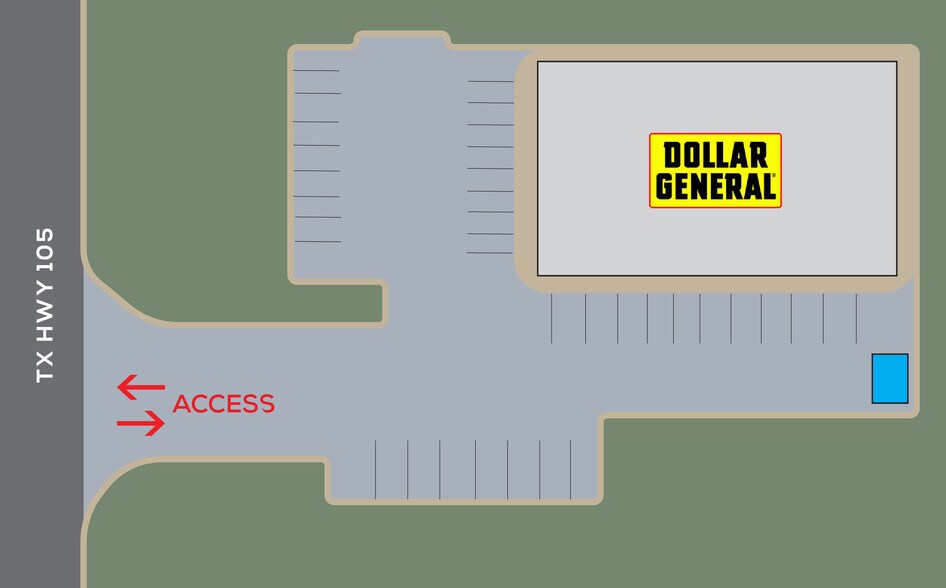 More Photos Of 25565 Hwy 105 E, Cleveland Freestanding For Sale