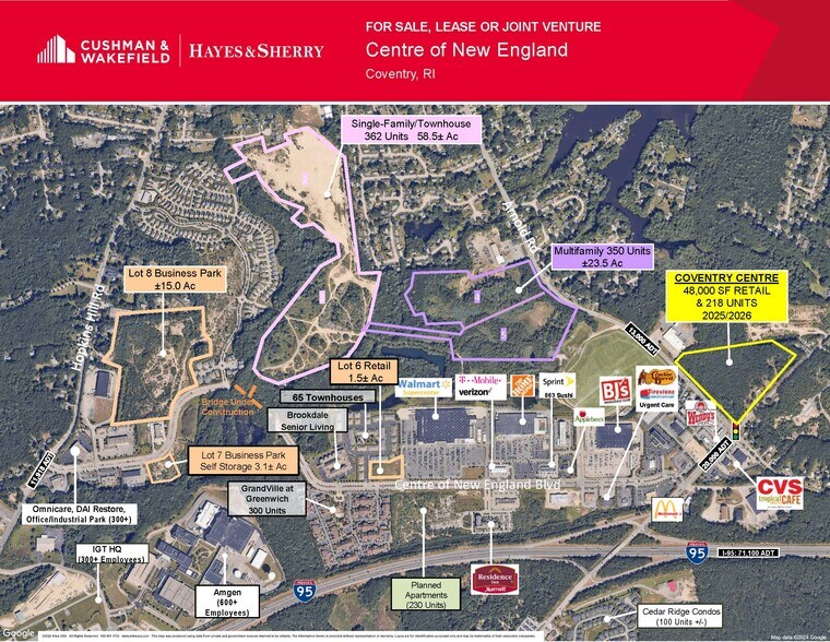 Primary Photo Of Center Of New England Land Parcels Multi, West Greenwich Land For Sale